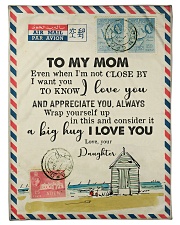 FLEECE BLANKET - TO MY MOM - LETTER - I LOVE YOU Fleece Blanket tile