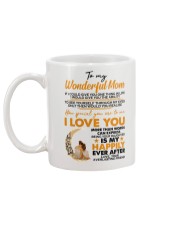 TO MY MOM Mug back