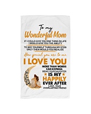 TO MY MOM Hand Towel thumbnail