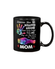 Mom And Daughter - Someone Has Me Wrapped Around Mug tile