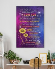 To My Daughter - Keep Your face To The Sunshine 20x30 Gallery Wrapped Canvas Prints aos-canvas-pgw-20x30-lifestyle-front-03