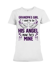 ngel - Grandpa - I Used To Be His Angel Premium Fit Ladies Tee tile