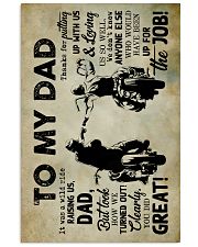 To My Dad - Motobike - Poster 16x24 Poster front