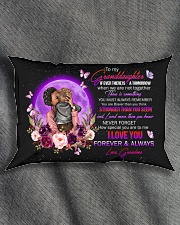 Grandma to Granddaughter - Pillowcase Rectangular Pillowcase aos-pillow-rectangle-front-lifestyle-1