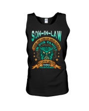 Son-in-law - Owl - You Volunteered - T-Shirt Unisex Tank tile