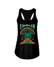 Son-in-law - Owl - You Volunteered - T-Shirt Ladies Flowy Tank tile