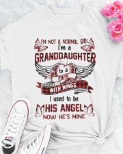 Papa - I Used To Be His Angel now he's mine Classic T-Shirt apparel-classic-tshirt-lifestyle-front-192
