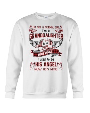 Papa - I Used To Be His Angel now he's mine Crewneck Sweatshirt tile