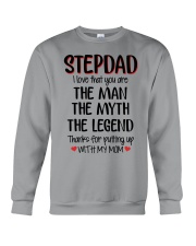 STEPDAD I love that you are Crewneck Sweatshirt thumbnail