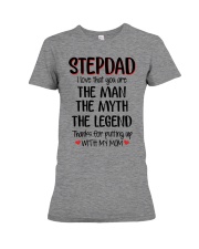 STEPDAD I love that you are Premium Fit Ladies Tee thumbnail