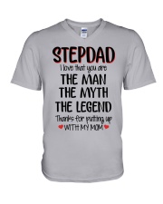 STEPDAD I love that you are V-Neck T-Shirt thumbnail