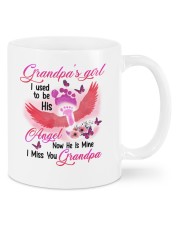 Grandpa's Girl- I Used To Be His Angel Now he's Mine Mugs tile