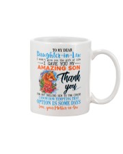 TO MY DAUGHTER-IN-LAW - FOX - ROSE - CIRCUS Mug front