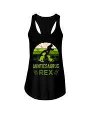 AUNTIE - SAURUS - REX Ladies Flowy Tank thumbnail