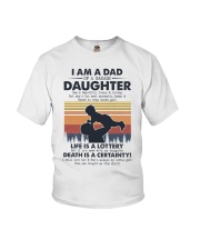 T-SHIRT - DAD - FUNNY - VINTAGE Youth T-Shirt tile