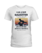 T-SHIRT - DAD - FUNNY - VINTAGE Ladies T-Shirt tile