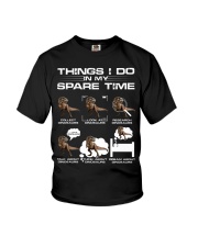 T rex - Dinosaurs - Things I Do In My Spare Time Youth T-Shirt tile