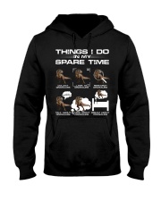 T rex - Dinosaurs - Things I Do In My Spare Time Hooded Sweatshirt tile