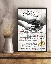 TO MY HUSBAND 16x24 Poster lifestyle-poster-3