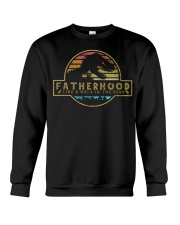 Fatherhood like a walk in the park Crewneck Sweatshirt thumbnail