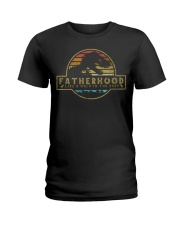 Fatherhood like a walk in the park Ladies T-Shirt thumbnail