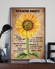 TO MY DAUGHTER - SUNFLOWER - BEAUTIFUL GIRL 16x24 Poster lifestyle-poster-2