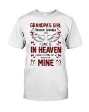 Angel - Grandpa - There's A Little Bit Of Heaven Classic T-Shirt front