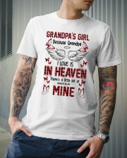 Angel - Grandpa - There's A Little Bit Of Heaven Classic T-Shirt lifestyle-mens-crewneck-front-6