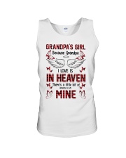 Angel - Grandpa - There's A Little Bit Of Heaven Unisex Tank tile