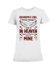 Angel - Grandpa - There's A Little Bit Of Heaven Premium Fit Ladies Tee tile