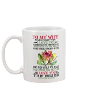 TO MY WIFE Mug back