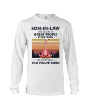 SON-IN-LAW - FLAMINGO - VINTAGE - YOU VOLUNTEERED Long Sleeve Tee tile