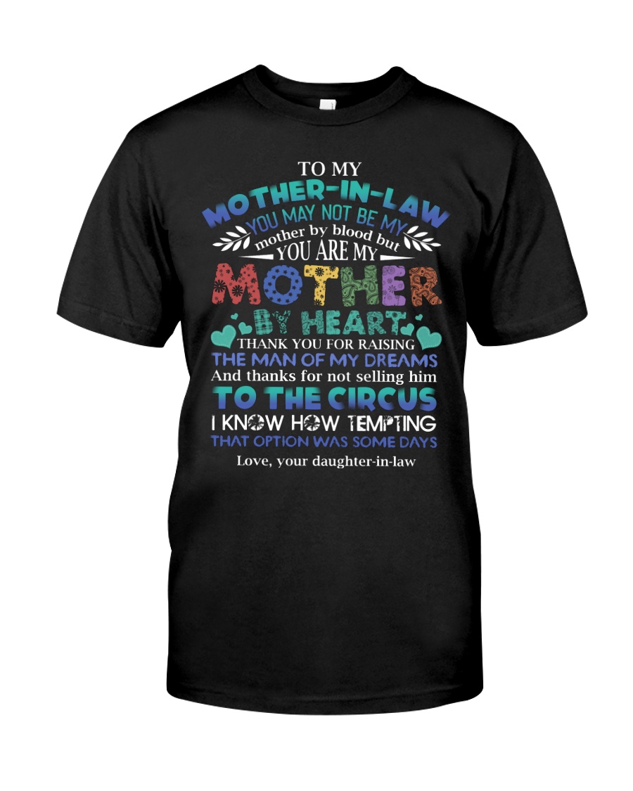 MOTHER-IN-LAW - FUNNY T-SHIRT - THANK YOU Classic T-Shirt