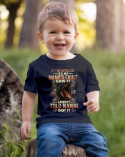 GRANDMA TO GRANDSON - DRAGON - SPOILED Youth T-Shirt lifestyle-youth-tshirt-front-4