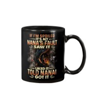 GRANDMA TO GRANDSON - DRAGON - SPOILED Mug thumbnail