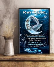 TO MY HUSBAND - DOLPHIN - I LOVE YOU 16x24 Poster lifestyle-poster-3