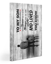 Dad To Son - Canvas 20x30 Gallery Wrapped Canvas Prints front