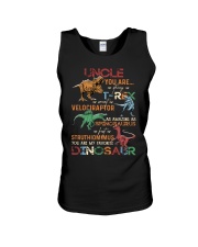 UNCLE - DINOSAUR Unisex Tank tile