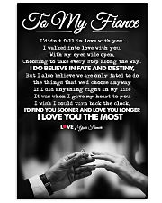 TO MY FIANCE 16x24 Poster front