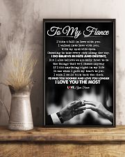 TO MY FIANCE 16x24 Poster lifestyle-poster-3