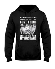 I asked God To Gift me the Best Thing Ever Hooded Sweatshirt tile