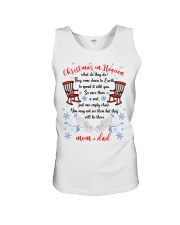Christmas in heaven - Mom and Dad Unisex Tank tile