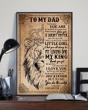 POSTER - TO MY DAD - LION - THANK YOU 16x24 Poster lifestyle-poster-2