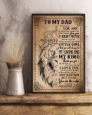 POSTER - TO MY DAD - LION - THANK YOU 16x24 Poster lifestyle-poster-3