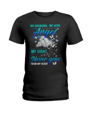 Angel Grandma - My Grandma My Hero Ladies T-Shirt tile