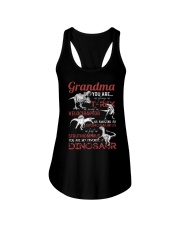 T-SHIRT - TO GRANDMA - MY FAVORITE DINOSAUR Ladies Flowy Tank tile