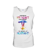 ANGEL HUSBAND - NURSE - A BIG PIECE OF MY HEART Unisex Tank tile