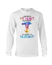 ANGEL HUSBAND - NURSE - A BIG PIECE OF MY HEART Long Sleeve Tee tile