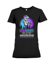 Some Mama Sauruses Cuss To Much Premium Fit Ladies Tee thumbnail