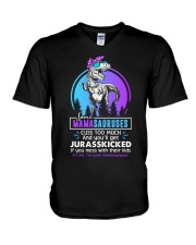Some Mama Sauruses Cuss To Much V-Neck T-Shirt thumbnail